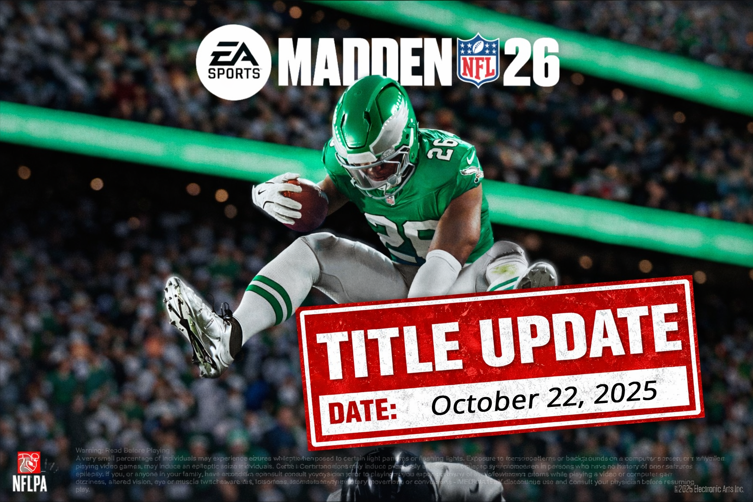 Madden NFL 26: Title Update October 22, 2025 
