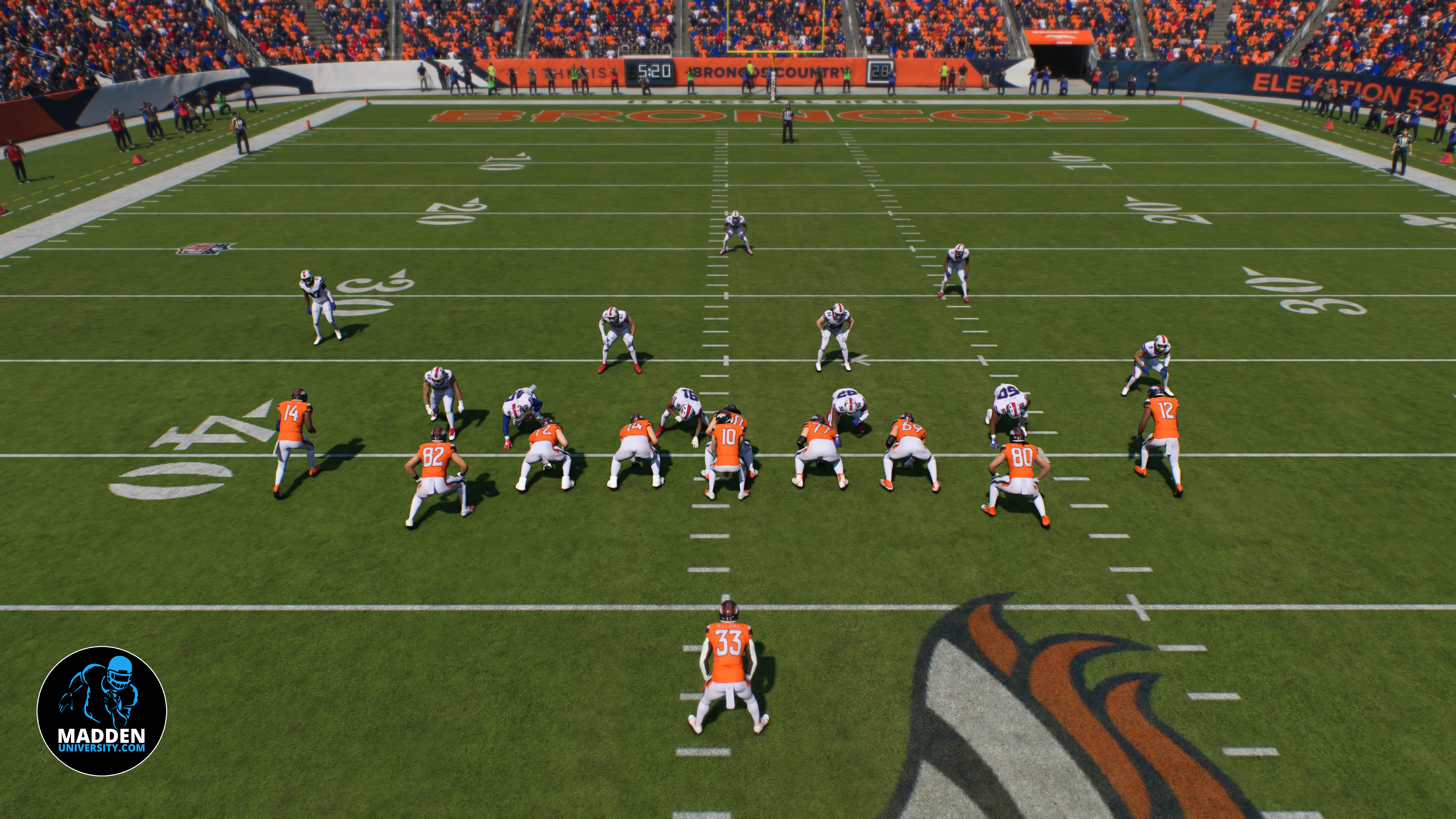 Game On the Line:  Adjust Your Defense Like a Madden Pro