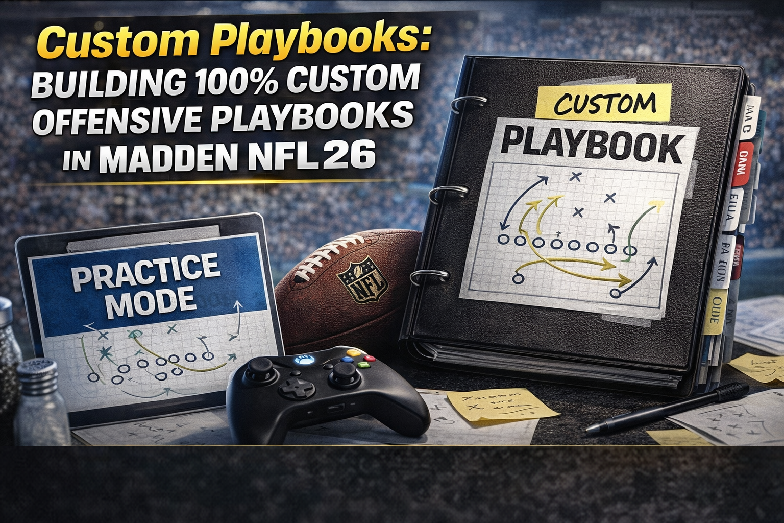 Custom Playbooks: Building a Fully Custom Offensive Playbook in Madden NFL